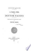 La tragica storia del Dottor Fausto