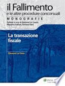 La transazione fiscale