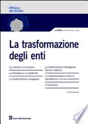 La trasformazione degli enti