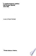 La Trasformazione politica nell'Europa liberale, 1870-1890