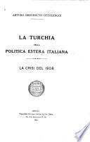 La Turchia nella politica estera italiana