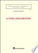 La tutela civile preventiva