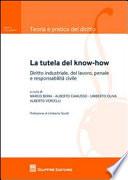 La tutela del know-how. Diritto industriale, del lavoro, penale e responsabilità civile