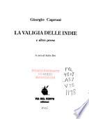 La valigia delle Indie e altre prose