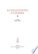 La Valle d'Aosta e l'Europa
