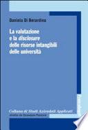La valutazione e la disclosure delle risorse intangibili delle università