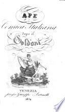 La Vedova In Solitudine Commedia Dell'Avv. Alberto Nota. Il Legislatore Al Campo Commedia Dell'Avvoc. A. Sografi. L'Educazione Commedia Di Bassano Finoli
