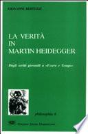 La verità in Martin Heidegger