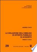 La violazione dell'obbligo di offerta pubblica di acquisto