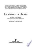 La virtù e la libertà