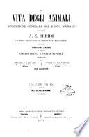 La vita degli animali descrizione generale del regno animale