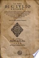 La vita di C. Iulio Cesare