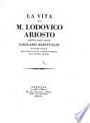 La vita di Lodovico Ariosto