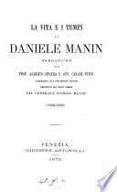 La vita e i tempi di Daniele Manin (1804-1848)