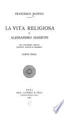 La vita religiosa de Alessandro Manzoni