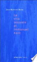La vita sessuale di Immanuel Kant