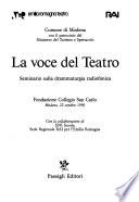 La Voce del teatro