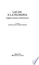 Lacan e la filosofia
