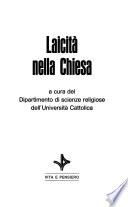 Laicità nella Chiesa