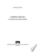 Lapsus linguae