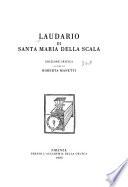 Laudario di Santa Maria della Scala