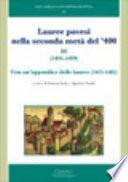 Lauree pavesi nella seconda metà del '400