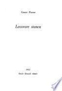 Lavorare stanca