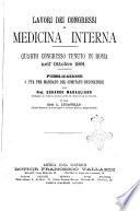 Lavori dei congressi di medicina interna