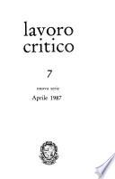 Lavoro critico