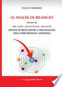 Le analisi di bilancio e-Book