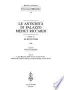 Le antichità di Palazzo Medici Riccardi: Le sculture
