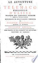 Le auventure di Telemaco figliuolo d'Ulisse