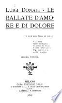 Le ballate d'amore e di dolore
