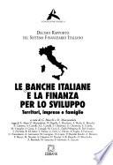 Le banche italiane e la finanza per lo sviluppo