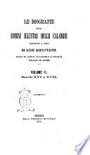 Le biografie degli uomini illustri delle Calabrie raccolte a cura di Luigi Accattatis