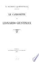 Le canzonette di Leonardo Giustinian