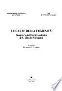 Le Carte della comunità