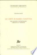 Le carte di Marija Olsufʹeva nell'archivio contemporaneo Gabinetto G.P. Vieusseux