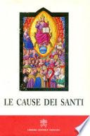 Le cause dei santi