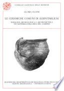Le ceramiche comuni di Albintimilium