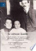 Le certezze svanite