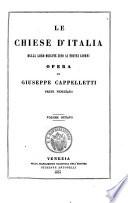 Le chiese d'Italia dalla loro origine sino ai nostri giorni