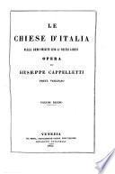 Le chiese d'Italia dalla loro origine sino ai nostri giorni
