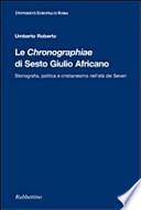Le Chronographiae di Sesto Giulio Africano