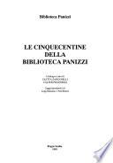 Le cinquecentine della Biblioteca Panizzi