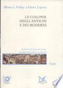 Le colonie degli antichi e dei moderni