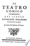 Le commedie del signor avvocato Carlo Goldoni Veneziano fra gli Arcadi Polisseno Fegejo