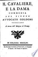 ¬Le commedie del signor avvocato Carlo Goldoni Veneziano fra gli Arcadi Polisseno Fegejo