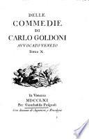 Le commedie di Carlo Goldoni