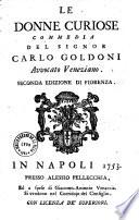 Le commedie di Goldini